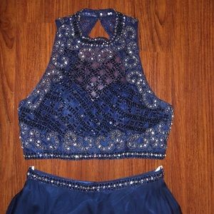 Sherri Hill 2 Piece Prom Dress Size 12